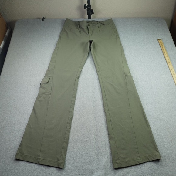 Athleta Pants - Athleta Pants Womens 8 Green Cargo Hiking Outdoor Straight Leg